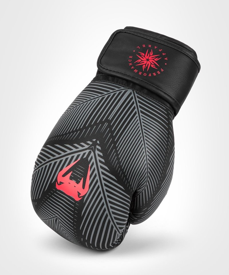 Venum PHANTOM Muay Thai Boxing Gloves Black Red - FIGHTWEAR SHOP EUROPE