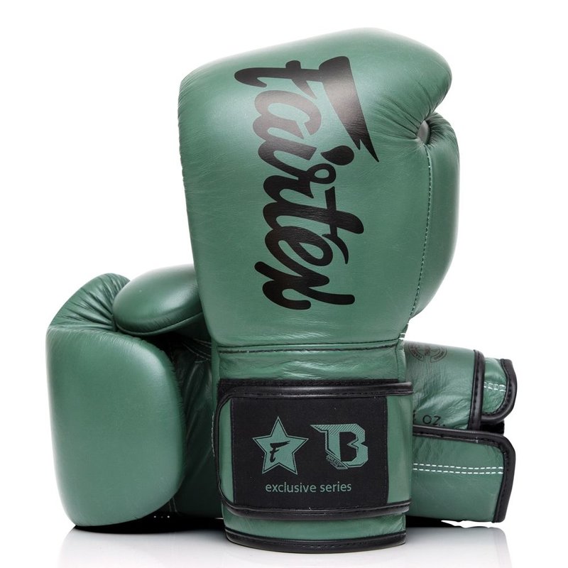 Fairtex Fairtex Booster FXB Leather Boxing Gloves Green