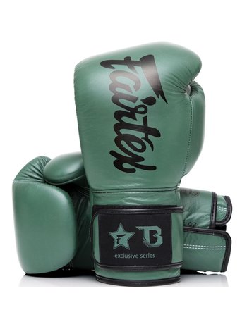 Fairtex Fairtex Booster FXB Leather Boxing Gloves Green