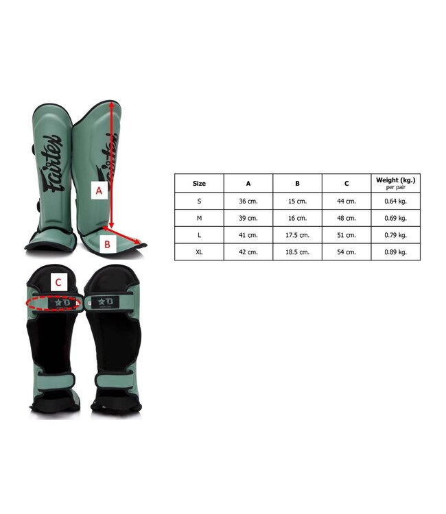 Fairtex Fairtex Booster FXB Kickboxing Shinguards Green