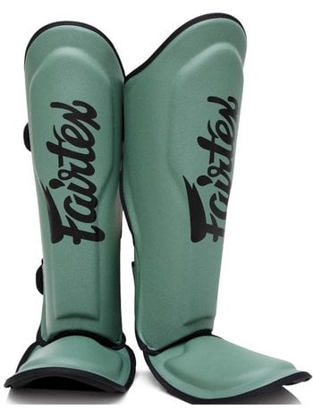 Fairtex Fairtex Booster FXB Kickboxing Shinguards Green