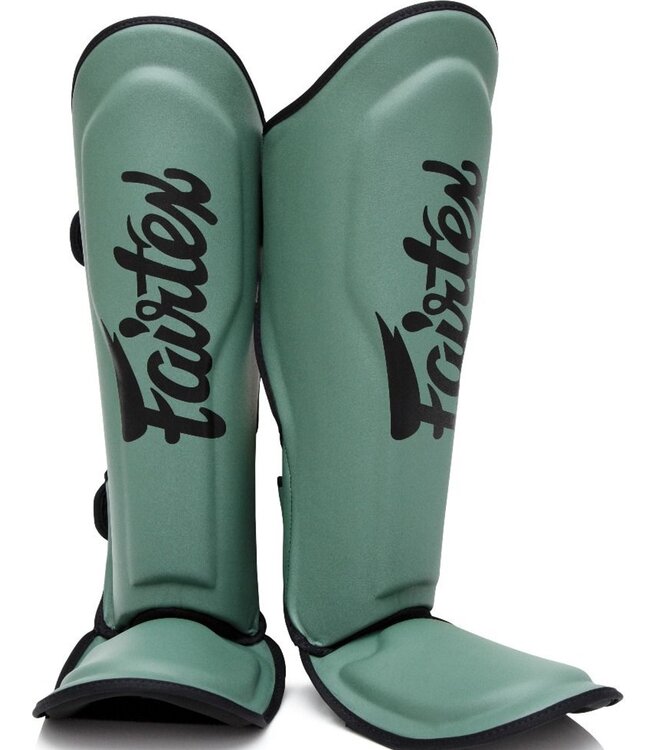 Fairtex Fairtex Booster FXB Kickboxing Shinguards Green