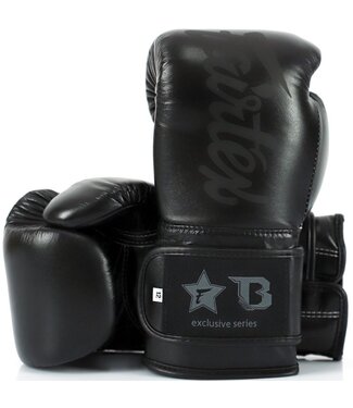 Fairtex Fairtex x Booster FXB Boxing Gloves Black/Black
