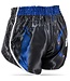 King Stormking 3 Muay Thai Kickboxing Shorts Black Blue