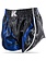 King Pro Boxing King Stormking 3 Muay Thai Kickboks Broekje Zwart Blauw