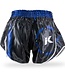 King Stormking 3 Muay Thai Kickboks Broekje Zwart Blauw