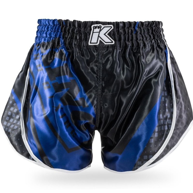 King Pro Boxing King Stormking 3 Muay Thai Kickboks Broekje Zwart Blauw