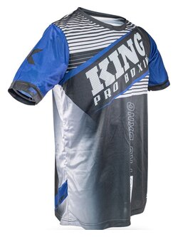 King Pro Boxing King Pro Boxing KPB Stormking 3 Aero Dry T-Shirt Black Blue