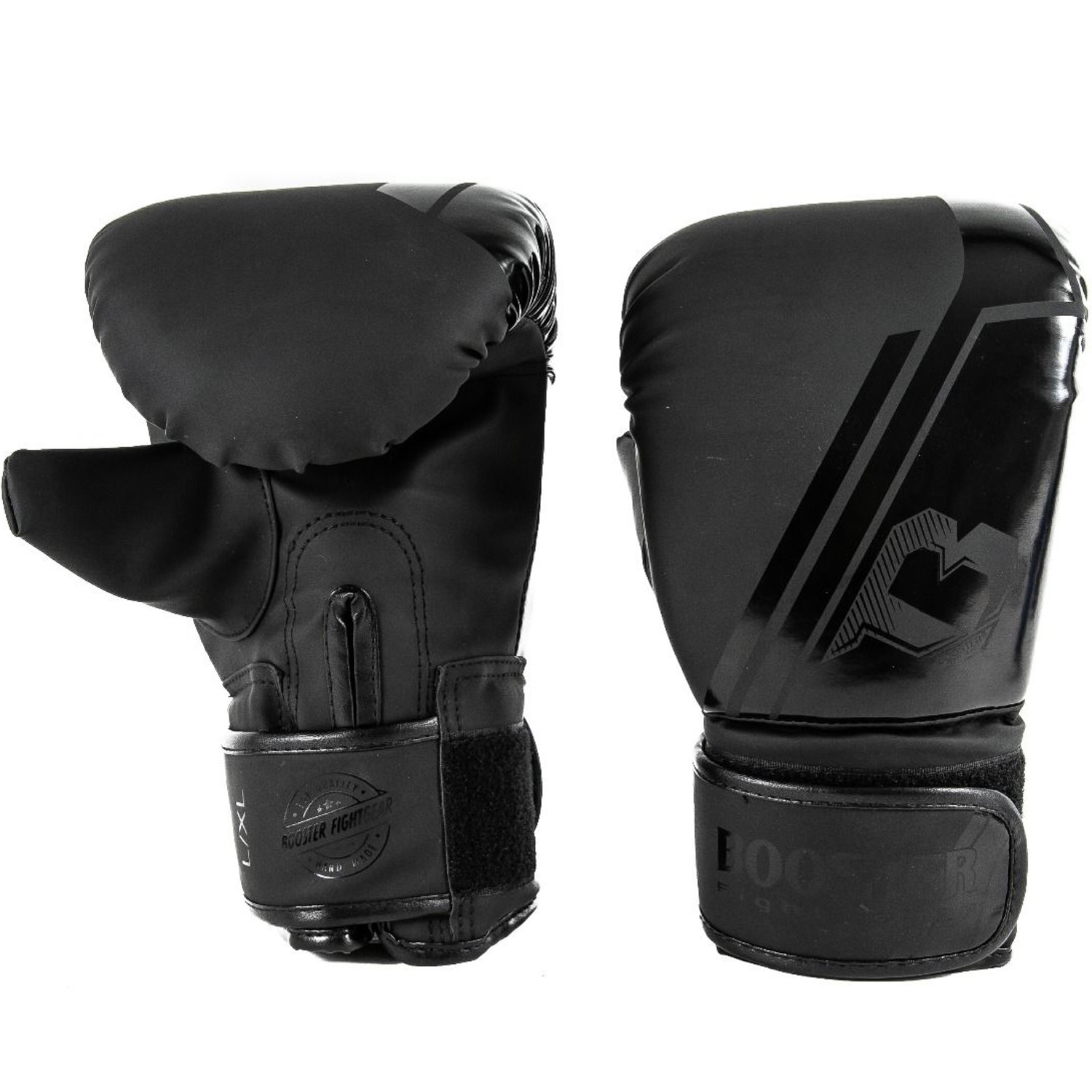 doorboren Rond en rond Hoeveelheid geld Booster Bokszak Training Handschoenen BBG 2 Zwart PU - FIGHTWEAR SHOP  NEDERLAND