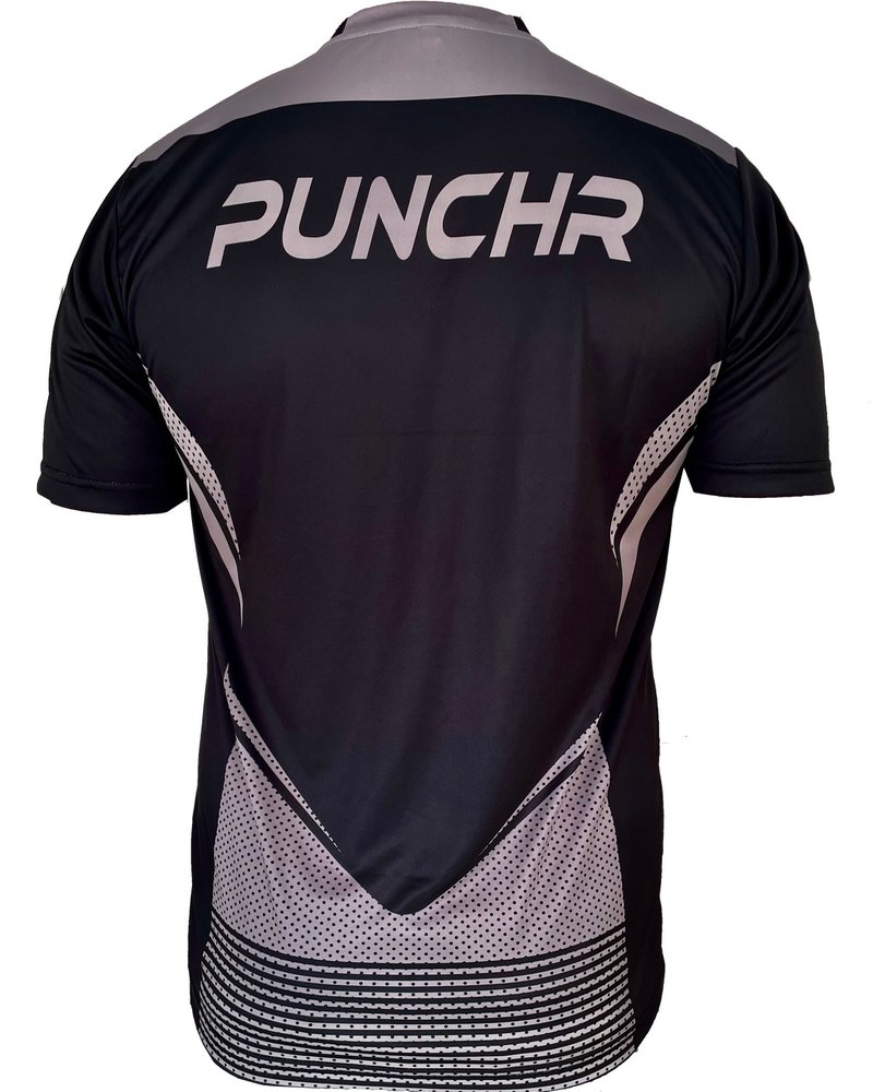 PunchR™  PunchR Dry Tech Trainings-T-Shirt Schwarz Grau