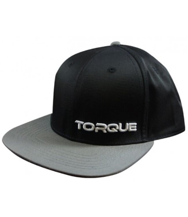 Torque TORQUE Sports Stealth Snapback Cap Pet Zwart Grijs