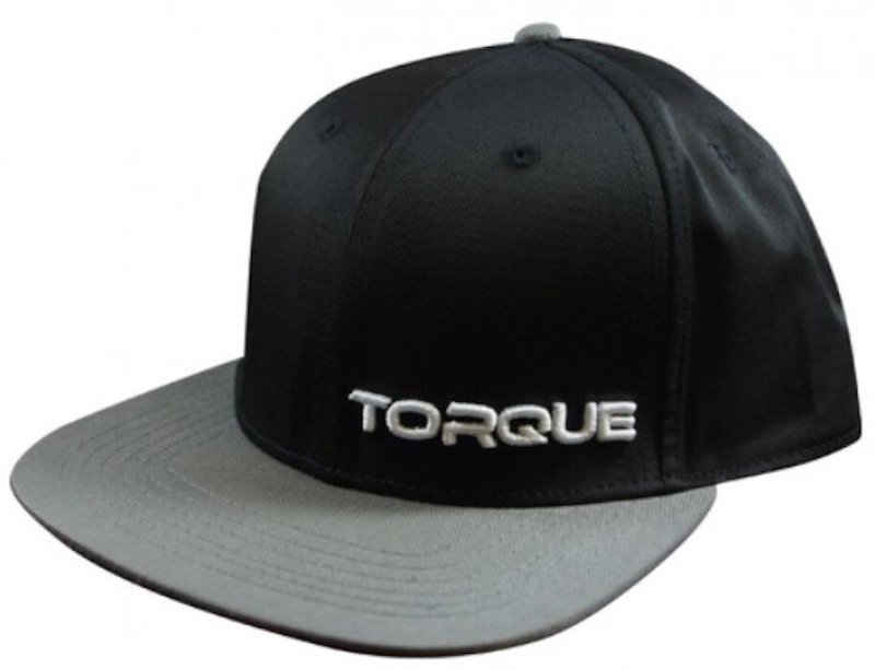 Torque TORQUE Sports Stealth Snapback Cap Black Grey