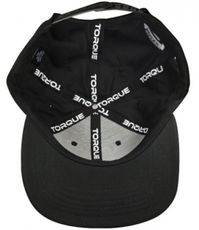 TORQUE Sports Stealth Snapback Cap Black Grey
