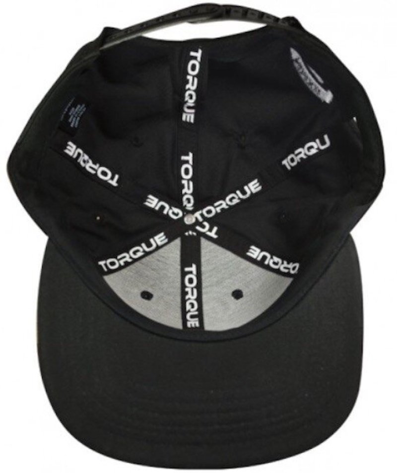 Torque TORQUE Sports Stealth Snapback Cap Black Grey