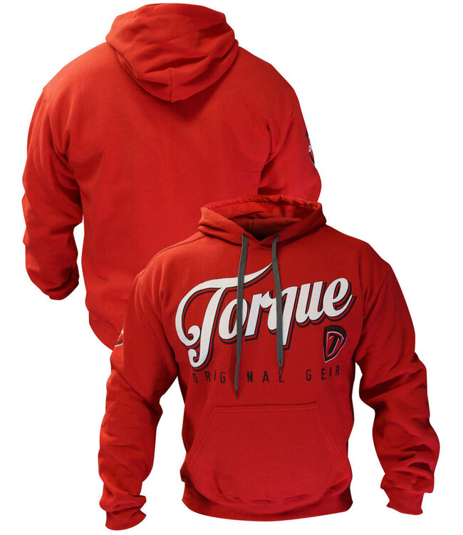 Torque Sports Fightwear Torsion Hoodie Rot