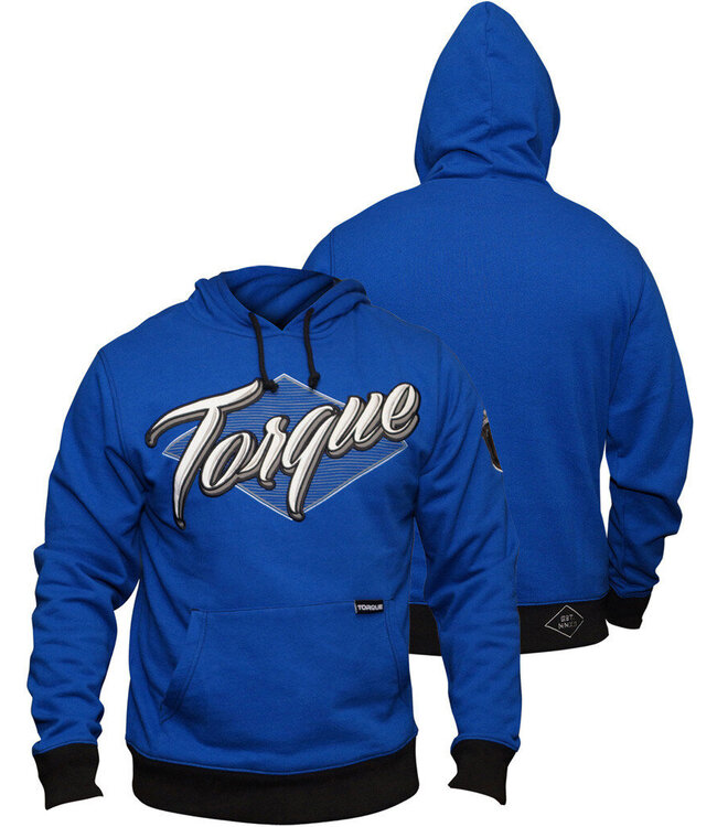Torque Sports Zircon Fight Club Hoodie Blue