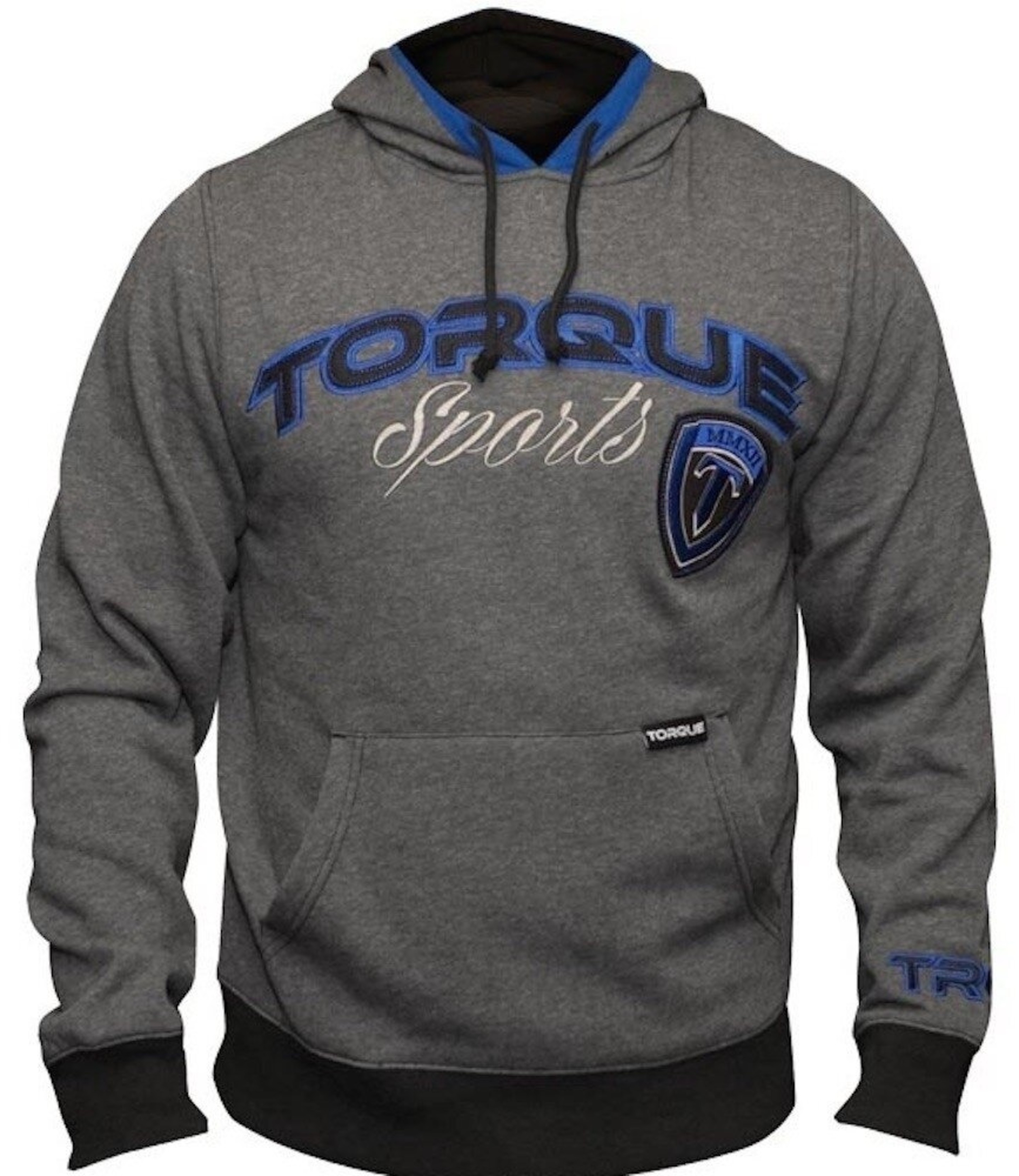 Torque Racing Jacket Torque Sports Tornado Combat Hoodie Grey - FIGHTWEAR SHOP EUROPE
