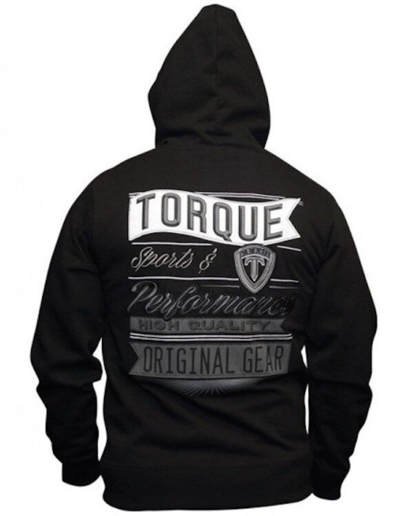 Torque Torque Sports The Bomber Zipper Hoodie Black