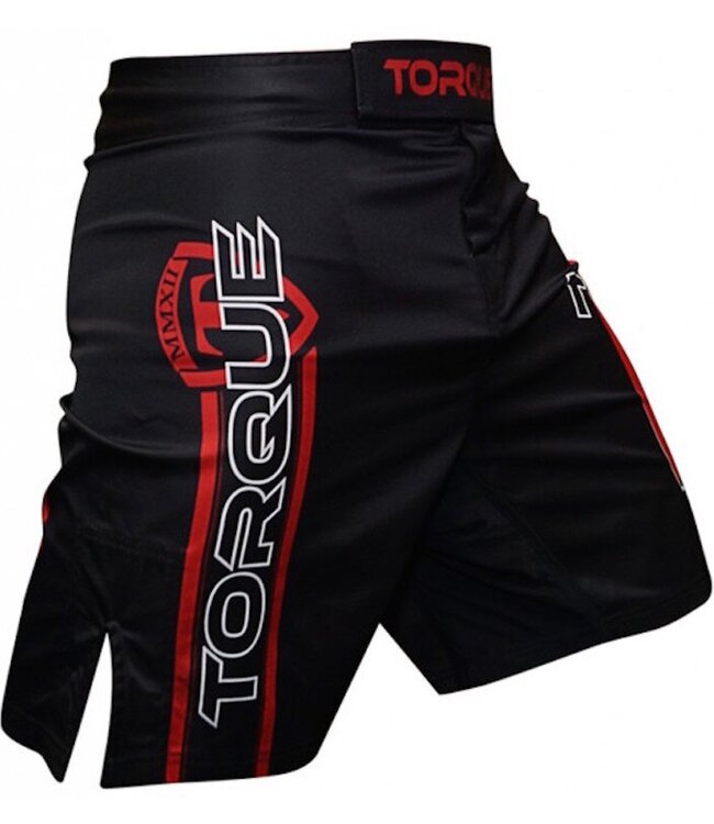 Torque Ghost Velocity Performance Fightshorts Schwarz Rot