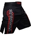 Torque Ghost Velocity Performance Fightshorts Schwarz Rot