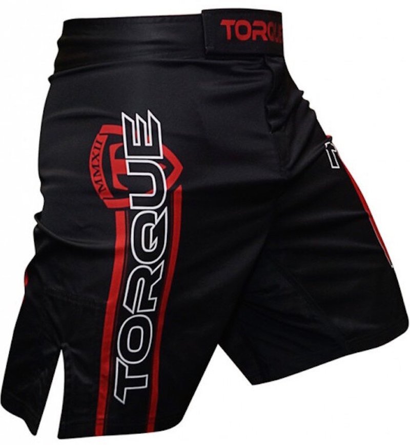 Torque Torque Ghost Velocity Performance Fight Shorts Black Red