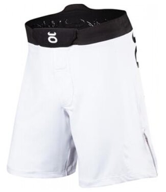 Tenacity Resurgence MMA Free Fight Shorts White
