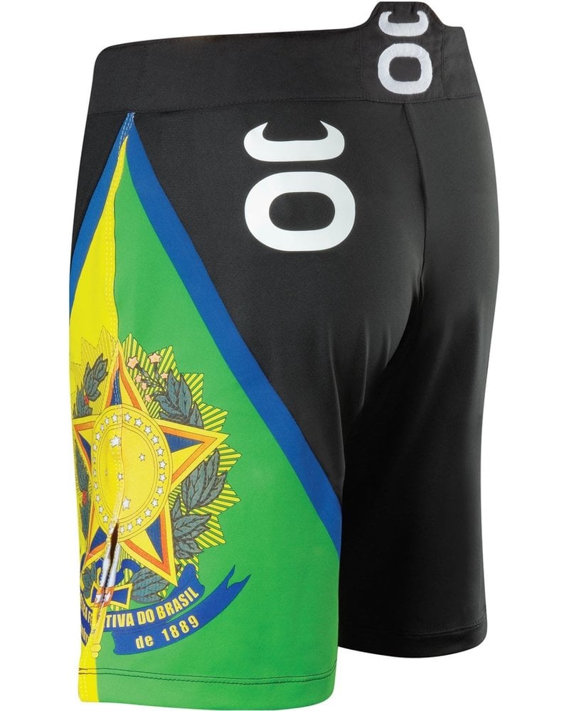 Tenacity Tenacity Brazil Resurgence MMA Fight Shorts Black