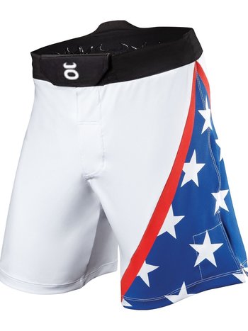 Tenacity Tenacity USA Resurgence Fight Shorts White