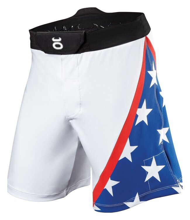 Tenacity Tenacity USA Resurgence Fight Shorts White