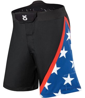 Tenacity USA Resurgence Fight Shorts Schwarz