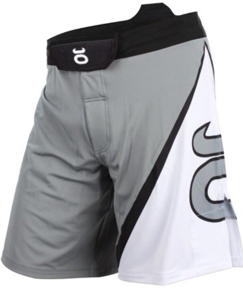 Tenacity Tenacity Resurgence Fight Shorts Grau Weiß