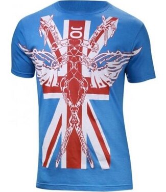 Tenacity Tenacity UK Walkout MMA T Shirt Blue