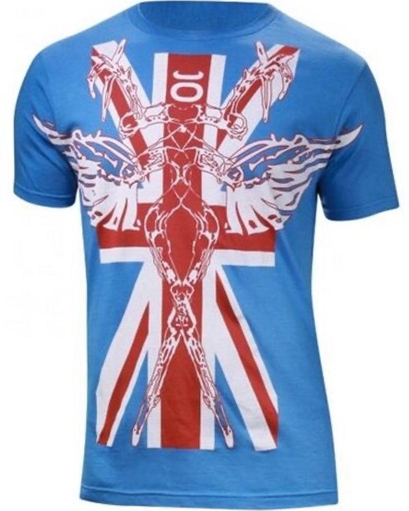 Tenacity Tenacity UK Walkout MMA T-Shirt Blau