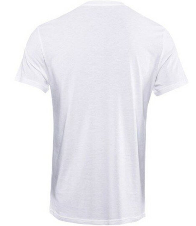 Tenacity T-shirts Logo Crew Wit Grijs