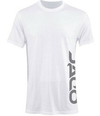 Tenacity Hartnäckigkeit T-Shirts Logo Crew Weiß Grau