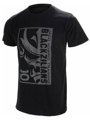 Tenacity Tenacity Blackzilians HT Men's Crew Neck T-Shirt Black Grey