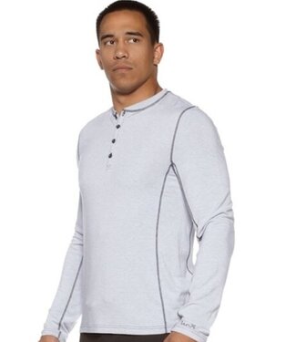 Tenacity Clothing Henley Moonlight Long Sleeve Shirt