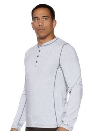 Tenacity Tenacity Clothing Henley Moonlight Long Sleeve Shirt