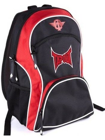 TapouT TapouT Nylon Backpack Black Red