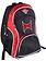 TapouT TapouT Nylon Rucksack Schwarz Rot