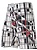 TapouT TapouT Super Stripe Boardshort Wit