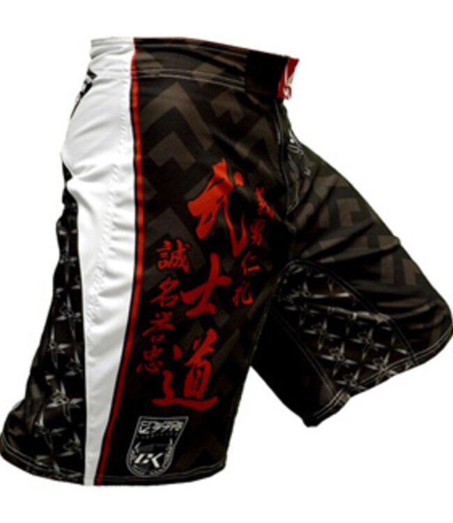 Contract Killer Hakamo Fightshort Zwart Wit