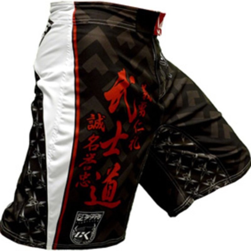 Contract Killer Contract Killer Hakamo Fightshort Zwart Wit