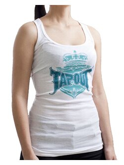 TapouT TapouT Dames Roxanne Crown Tank Top Wit