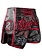 8 Weapons 8 WEAPONS Muay Thai Shorts Snake Red