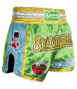 8 Weapons 8 Weapons Kickboks Muay Thai Short Yummie Groen