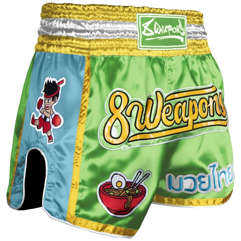 8 Weapons 8 Weapons Muay Thai Short Yummie Green