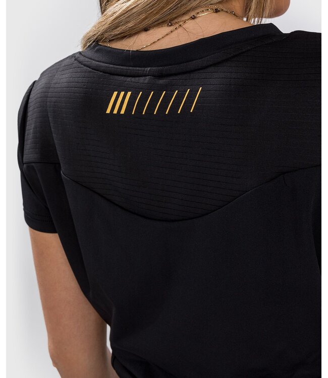 Venum Venum Tempest 2.0 Dry Tech T-shirt Dames Zwart Goud