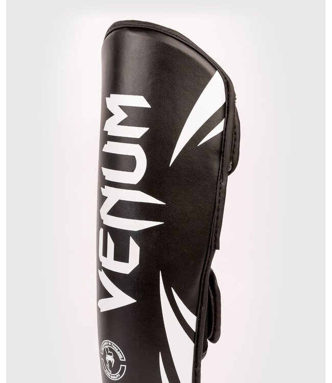 Venum Venum Challenger Kids Shin Guards Black White