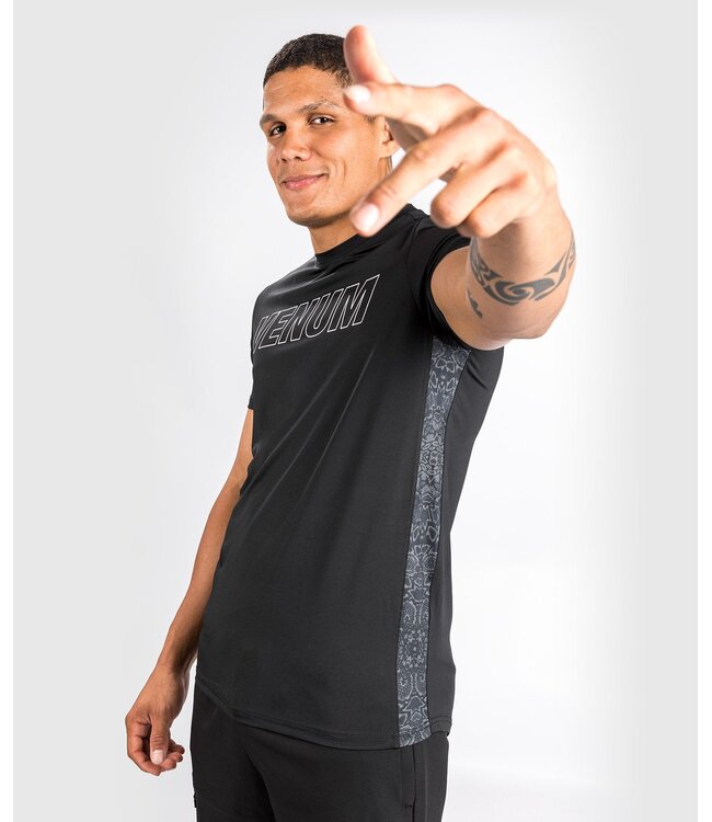 Venum Classic Evo Dry Tech T-Shirt Schwarz Weiß